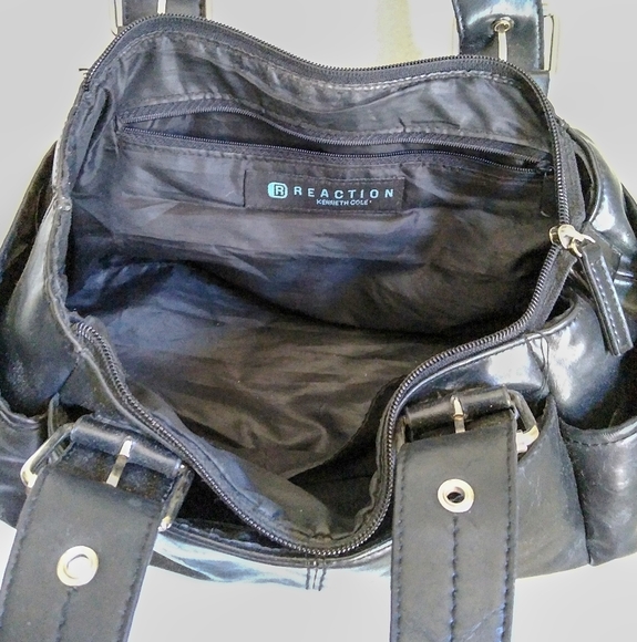 Kenneth Cole Reaction Black Handbag - Picture 2 of 6